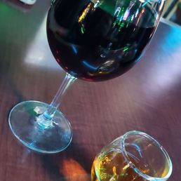 Wine ($8) & Double Jameson Neat ($18) Wine ($8) & Double Jameson Neat ($18)