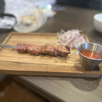 Samarkand Nights - Veal Liver Kebab - Uzbek Near Me - Brooklyn, New York Samarkand Nights - Veal Liver Kebab - Uzbek Near Me - Brooklyn, New York