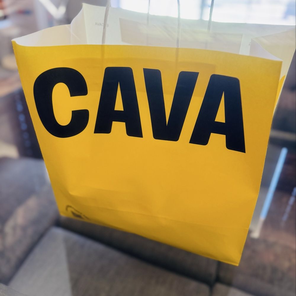 CAVA - We took half of our lunch home for dinner ;) - Mediterranean Near Me - Temecula, California CAVA - We took half of our lunch home for dinner ;) - Mediterranean Near Me - Temecula, California