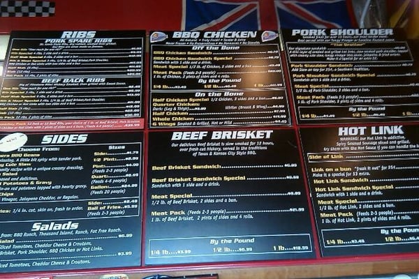 Menu photo 8 Brothers BBQ Denver, CO