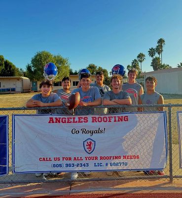 Angeles Roofing Logo