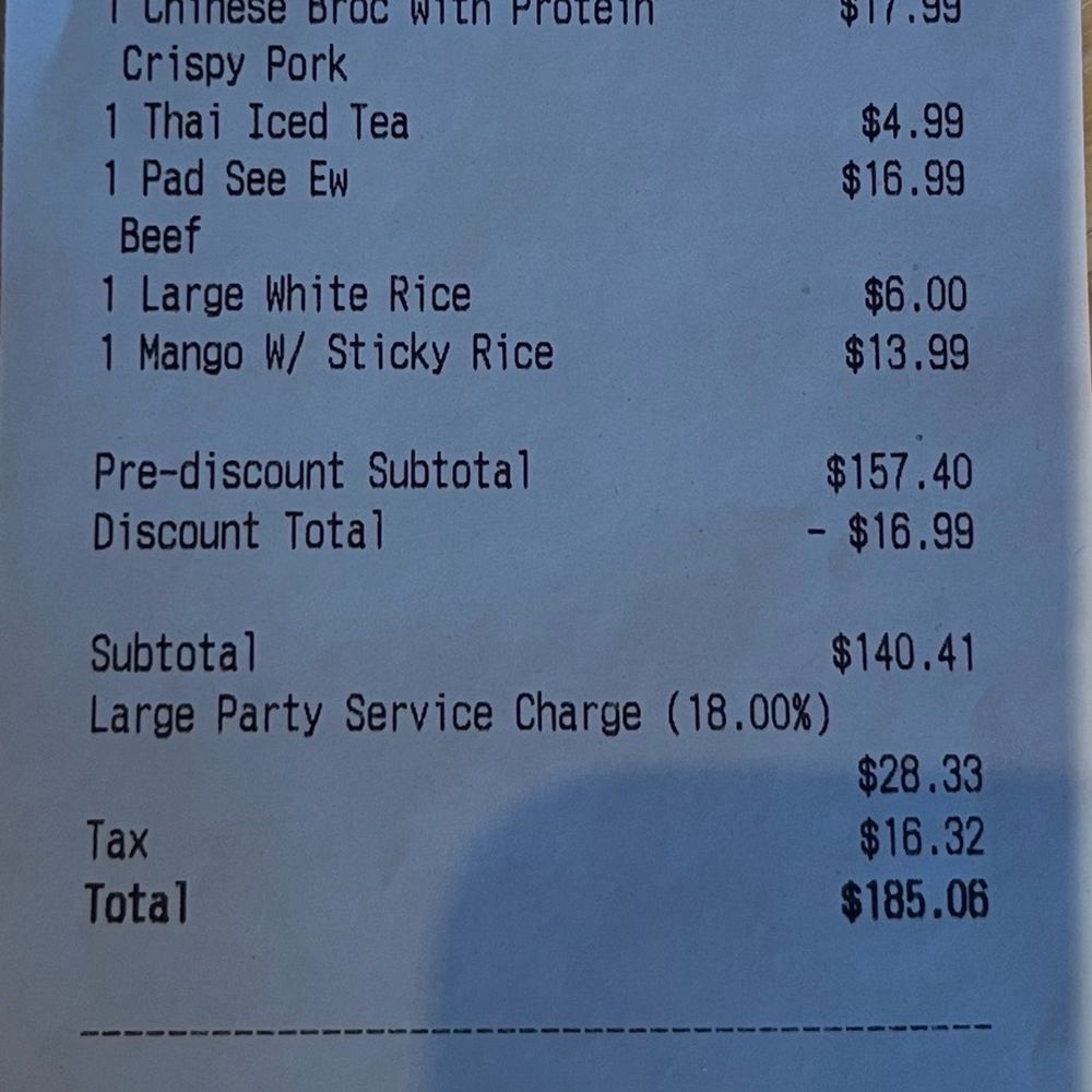 We were going to tip well anyway, but it felt wrong -- like they wanted extra money rather than earning it through good service, We were going to tip well anyway, but it felt wrong -- like they wanted extra money rather than earning it through good service,