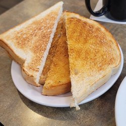 country pride - One thing I like about ta and Petro they got thick sourdough toast good for soaking up the egg yolk.