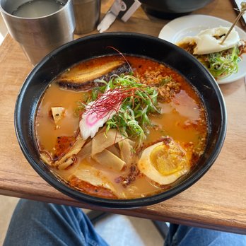Kuu - Lunch combo chili ramen, good and spicy... - Ramen Near Me - New York, New York