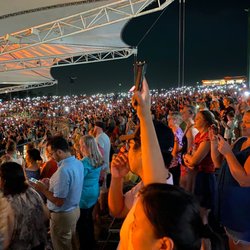 The Cynthia Woods Mitchell Pavilion - Sold out crowd