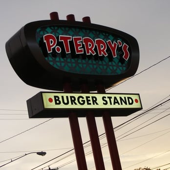 P. Terry's Burger Stand - Love the sign - Burgers Near Me - Austin, Texas