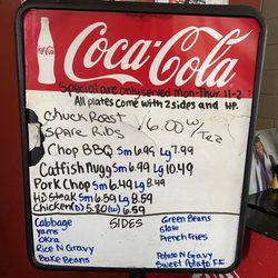 Marty's Bbq - Menu