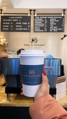 Pink Elephant Coffee Shop by null