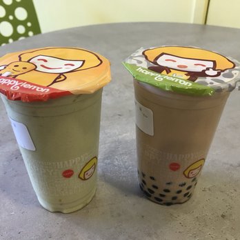 Happy Lemon - Mango matcha and boba milk tea - Bubble Tea Near Me - Berkeley, California Happy Lemon - Mango matcha and boba milk tea - Bubble Tea Near Me - Berkeley, California