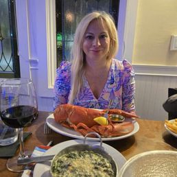 2lb lobster and sautéed spinach 2lb lobster and sautéed spinach