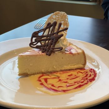 Wild Sage Bistro - White chocolate strawberry cheesecake - New American Near Me - Spokane, Washington Wild Sage Bistro - White chocolate strawberry cheesecake - New American Near Me - Spokane, Washington