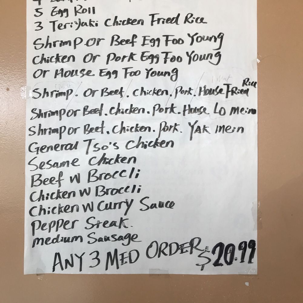 Golden Gate Restaurant - a menu on a refrigerator - Seafood Near Me - Norfolk, Virginia Golden Gate Restaurant - a menu on a refrigerator - Seafood Near Me - Norfolk, Virginia