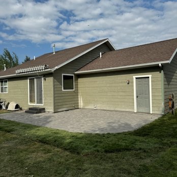 White Pines Landscaping - New patio and sod installation. - Landscaping Near Me - Bozeman, Montana White Pines Landscaping - New patio and sod installation. - Landscaping Near Me - Bozeman, Montana