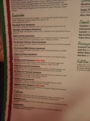 Menu photo 4 Brooklyn's Finest Pizza Denver, CO Menu photo 4 Brooklyn's Finest Pizza Denver, CO