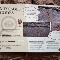 Château du Haut-Koenigsbourg - Messages. Codes.