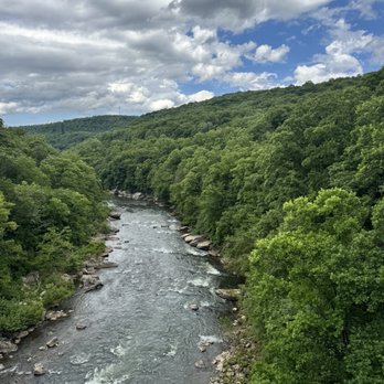 Ohiopyle State Park - From a high walking bridge - Parks Near Me - Ohiopyle, Pennsylvania Ohiopyle State Park - From a high walking bridge - Parks Near Me - Ohiopyle, Pennsylvania