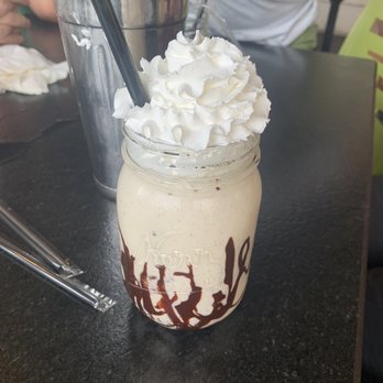 Haunted Hamburger - Chocolate shake - Burgers Near Me - Jerome, Arizona