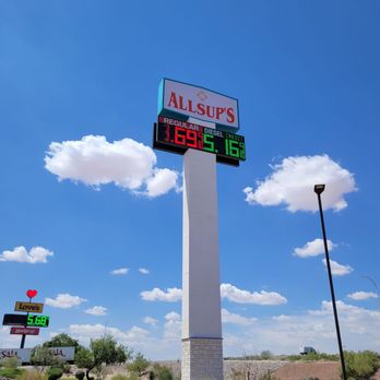 Allsup's Convenience Store - Road digital sign with Loves in background - Fast Food Near Me - Las Cruces, New Mexico Allsup's Convenience Store - Road digital sign with Loves in background - Fast Food Near Me - Las Cruces, New Mexico