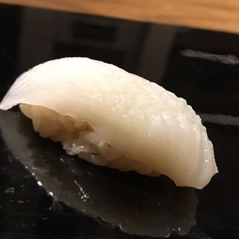 Q Restaurant - Aori Ika nigiri. In peak season starting in June. Barely touched w knifework. - Japanese Near Me - Los Angeles, California Q Restaurant - Aori Ika nigiri. In peak season starting in June. Barely touched w knifework. - Japanese Near Me - Los Angeles, California