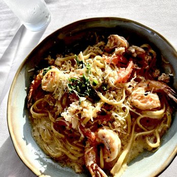 Skates On The Bay - Prawns Linguine Pasta - Seafood Near Me - Berkeley, California