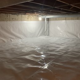 Vapor barrier crawl space encapsulation. Vapor barrier crawl space encapsulation.