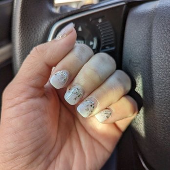 Odd Nail Out - Got dip with some glitter. Picture is about two weeks old and aside from my nails growing out, they still look perfect! - Nail Salons Near Me - Los Angeles, California Odd Nail Out - Got dip with some glitter. Picture is about two weeks old and aside from my nails growing out, they still look perfect! - Nail Salons Near Me - Los Angeles, California