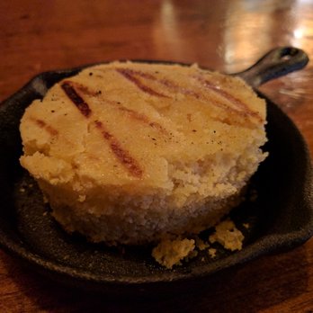 Boothbay Craft Brewery - Delicious cornbread in a little pan. - New American Near Me - Boothbay, Maine