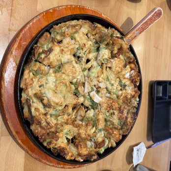 Daesung Korean Noodle - Haemul Pajeon - Seafood Pancake - Korean Near Me - Flushing, New York Daesung Korean Noodle - Haemul Pajeon - Seafood Pancake - Korean Near Me - Flushing, New York