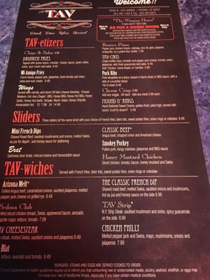Menu photo 7 The Tav Phoenix, AZ