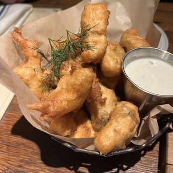 The Pearl - Fried Pickles - New American Near Me - Columbus, Ohio The Pearl - Fried Pickles - New American Near Me - Columbus, Ohio
