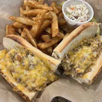 Marley's Brewery and Grille - cajun crabby cheesesteak - Breweries Near Me - Bloomsburg, Pennsylvania
