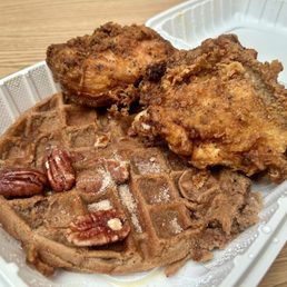 Chicken & Pecan Waffle