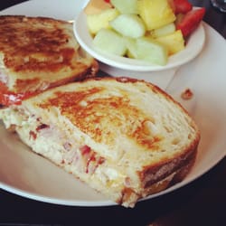 Bellevue Grill - One of the most amazing Tuna Melts that I have tasted.