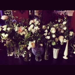 Individual stems creating a vintage boho romantic look