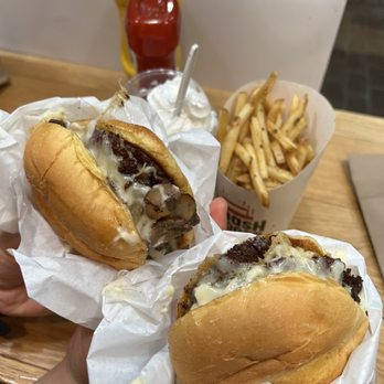 Smashburger - TRUFFLE MUSHROOM SWISS BURGER - Burgers Near Me - Boston, Massachusetts