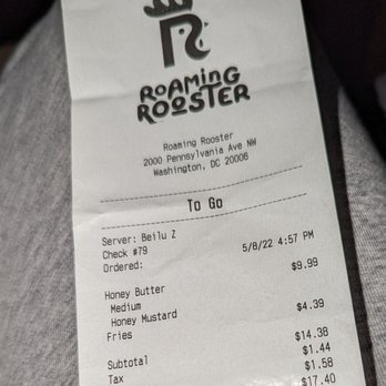 Roaming Rooster - Sandwiches Near Me - Washington, DC, District of Columbia