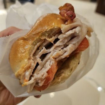 Café Tazza Delizioso - Mini turkey club sandwich, $5.50 - Breakfast & Brunch Near Me - Atlantic City Atlantic City, New Jersey