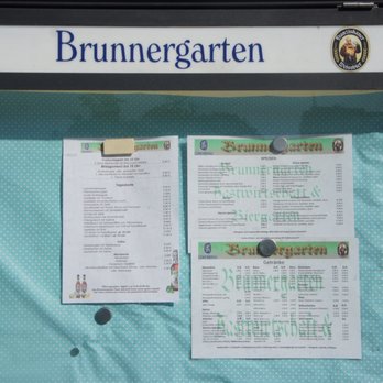 Zum Brunnergarten - Outdoor menu - German Near Me - Munich, BY