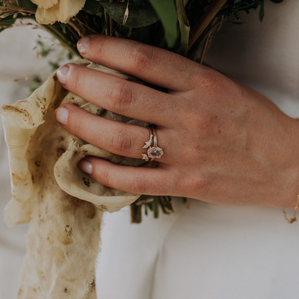 Lane & Kate - Custom engagement ring, unchained naiad band, styled bracelets by Ellana Photo by Hunter and Light - Jewelry Near Me - Cincinnati, Ohio Lane & Kate - Custom engagement ring, unchained naiad band, styled bracelets by Ellana Photo by Hunter and Light - Jewelry Near Me - Cincinnati, Ohio