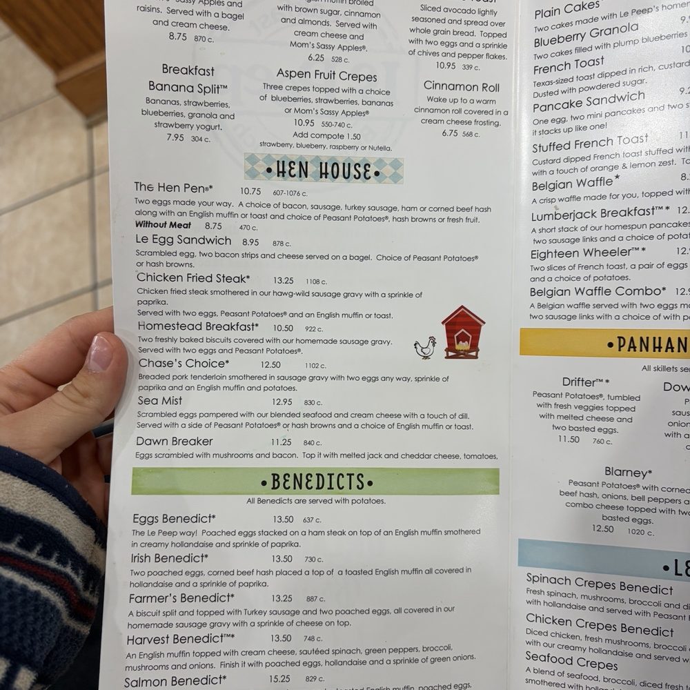 Le Peep Restaurant - Breakfast menu - Breakfast & Brunch Near Me - Peoria, Illinois Le Peep Restaurant - Breakfast menu - Breakfast & Brunch Near Me - Peoria, Illinois