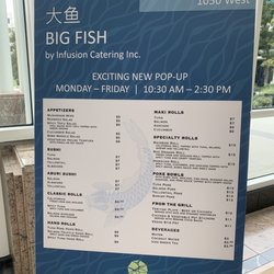 Big Fish By Infusion Catering