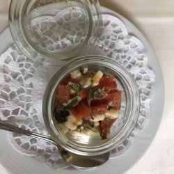 Bootshaus - Tomaten Mozzarella Gruß aus der Küche