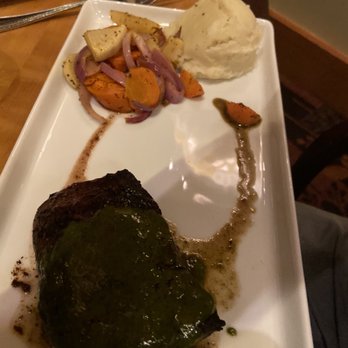 Greg's Grill - Chimichurri Flat Iron Steak* - Steakhouses Near Me - Bend, Oregon Greg's Grill - Chimichurri Flat Iron Steak* - Steakhouses Near Me - Bend, Oregon