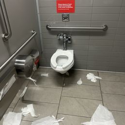 nasty bathrooms messy