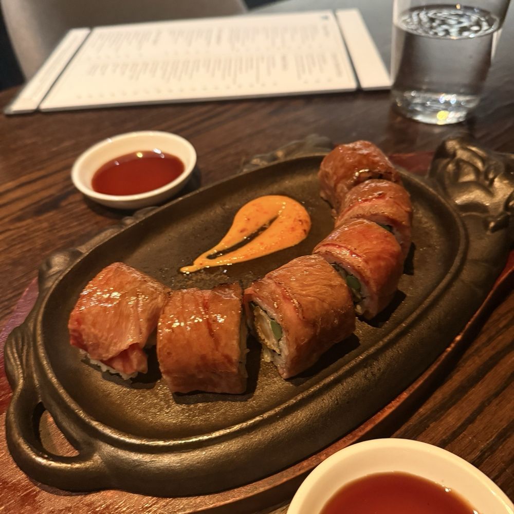 MM by Morimoto - Surf and turf roll - Japanese Near Me - Montclair, New Jersey MM by Morimoto - Surf and turf roll - Japanese Near Me - Montclair, New Jersey