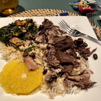 Harmons Grocery - Mountain View Village - Feijoada and Bacon Garlic collard greens. Basmati rice and orange on the side. - Grocery Near Me - Riverton, Utah Harmons Grocery - Mountain View Village - Feijoada and Bacon Garlic collard greens. Basmati rice and orange on the side. - Grocery Near Me - Riverton, Utah