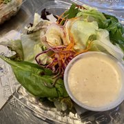 Photo of Spiral Japanese Cuisine - Daly City, CA, United States. Side Salad with Miso Dressing