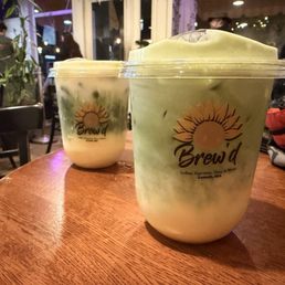 Mango Sticky Rice Matcha