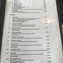 Hot Spot on 6 - Lunch menu