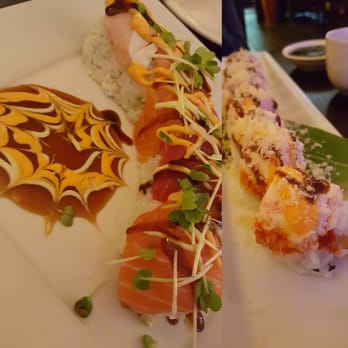 Sushi Fish Attack - Fish attack special and spicy shrimp roll - Sushi Bars Near Me - San Diego, California Sushi Fish Attack - Fish attack special and spicy shrimp roll - Sushi Bars Near Me - San Diego, California
